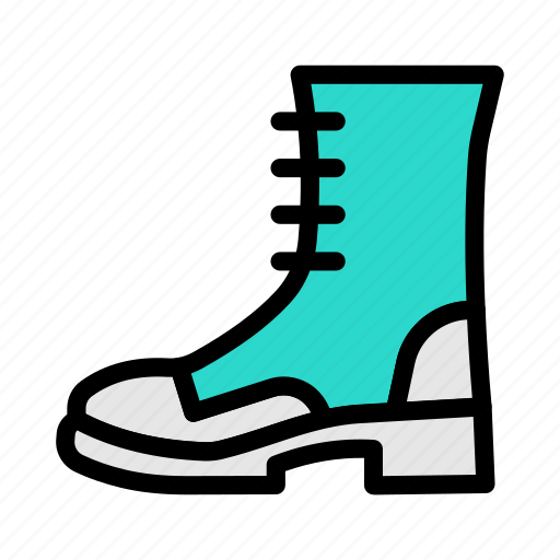 Shoe, military, boot, army, footwear icon - Download on Iconfinder