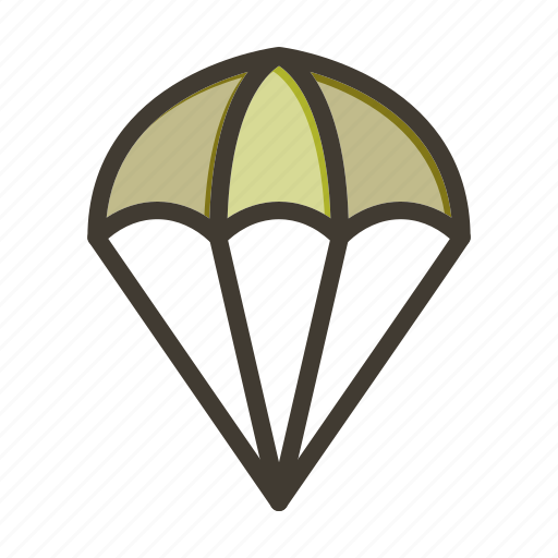 Parachuting, sport, skydiving, adventure, game icon - Download on Iconfinder