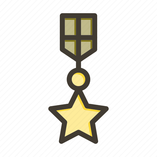 Medal of honor, achievement, award badge, military, army icon - Download on Iconfinder