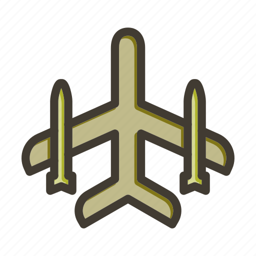 Jet, plane, travel, airport, flight, aeroplane, transportation icon - Download on Iconfinder