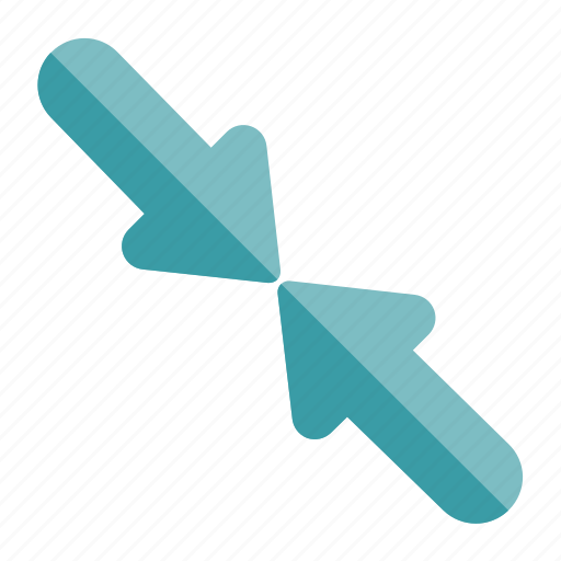 Arrow, blue, diagonal icon - Download on Iconfinder
