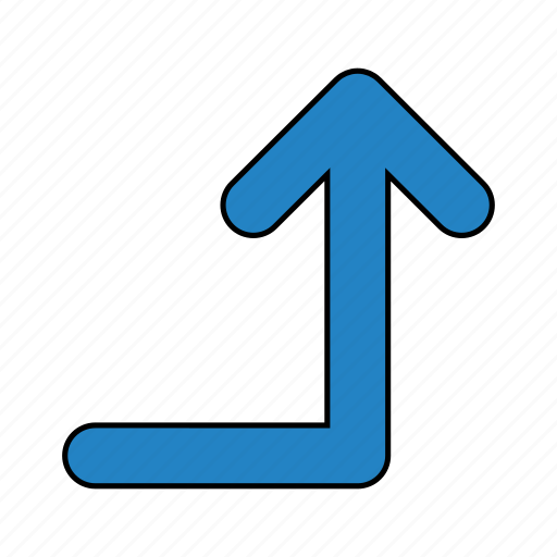 Arrow, arrows, direction, navigation, route, up, way icon - Download on Iconfinder