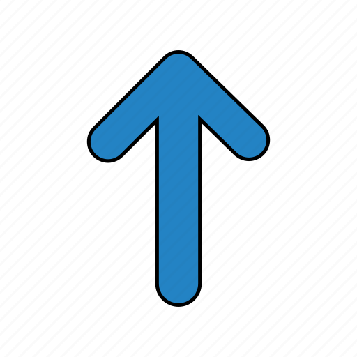 Arrow, arrows, direction, location, navigation, up, upload icon - Download on Iconfinder