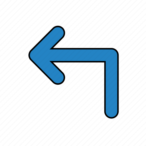 Arrow, arrows, direction, left, navigation, route, way icon - Download on Iconfinder