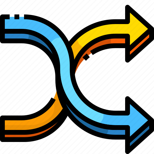 Arrow, change, exchange, navigation, random, shuffle icon - Download on Iconfinder