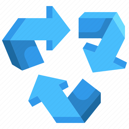 Arrow, ecology, environment, navigation, recyclable, recycle, recycling icon - Download on Iconfinder