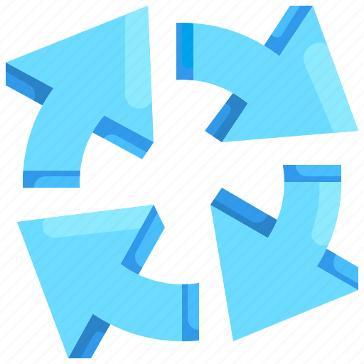 Arrow, ecology, navigation, recyclable, recycle, recycling icon - Download on Iconfinder