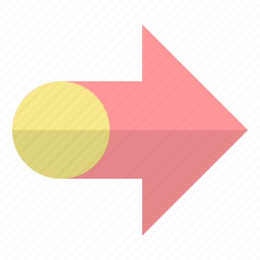 Arrow, direction, forward, move, next, right icon - Download on Iconfinder