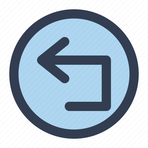 Turn, left, arrow, direction, location, navigation icon - Download on Iconfinder