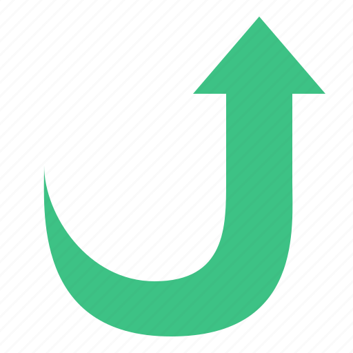 Turn, up, arrow, growth icon - Download on Iconfinder