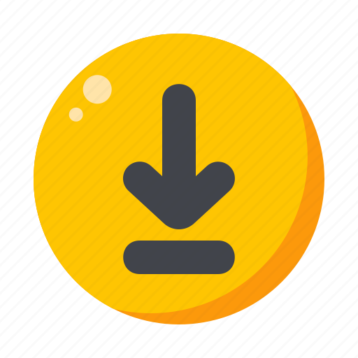 Download, down, arrow, file, document icon - Download on Iconfinder