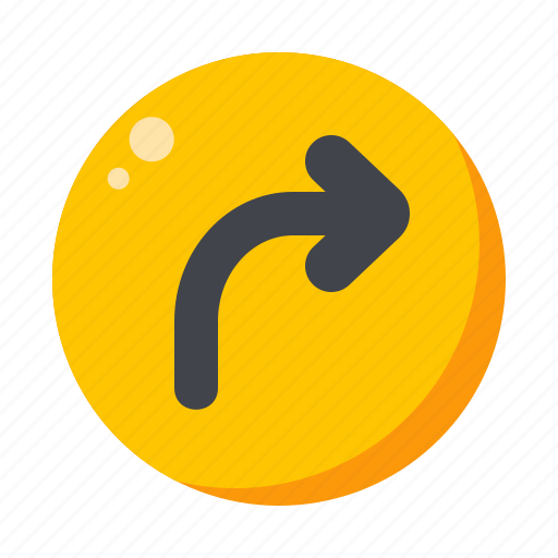 Turn, right, direction, arrow, next icon - Download on Iconfinder
