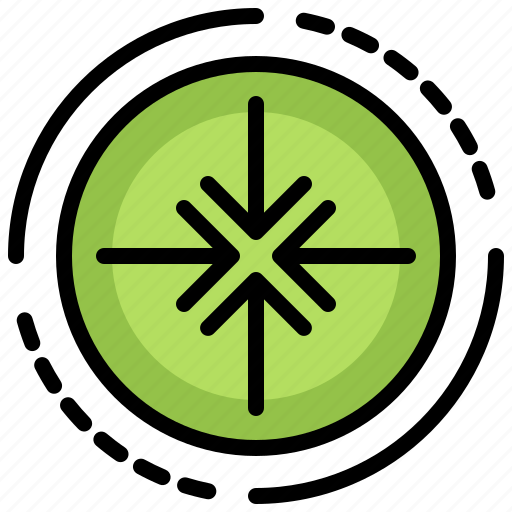 Shrink, minimize, arrows, indicator icon - Download on Iconfinder