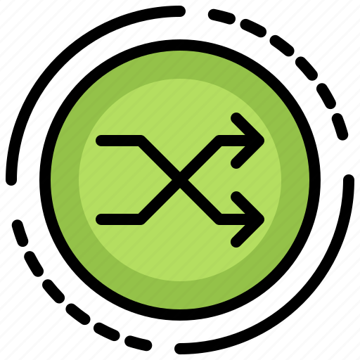 Shuffle, random, exchange, arrows, mix icon - Download on Iconfinder
