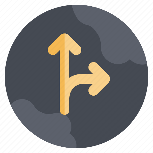 Detour, option, directional, arrows, signs icon - Download on Iconfinder