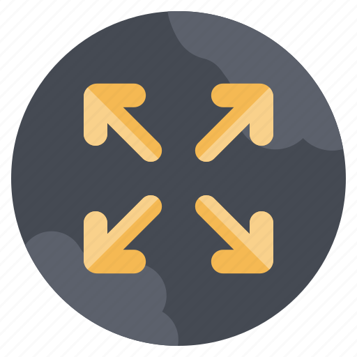 Expand, direction, option, arrows icon - Download on Iconfinder