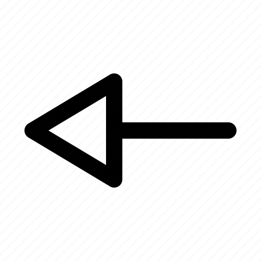 Arrow, back, direction, lines icon - Download on Iconfinder