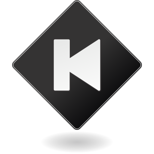 Arrow, backward, logo, tape icon - Free download