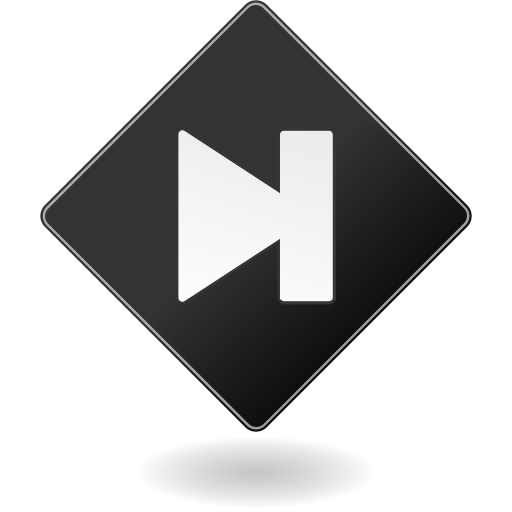 Arrow, forward, logo, tape icon - Free download