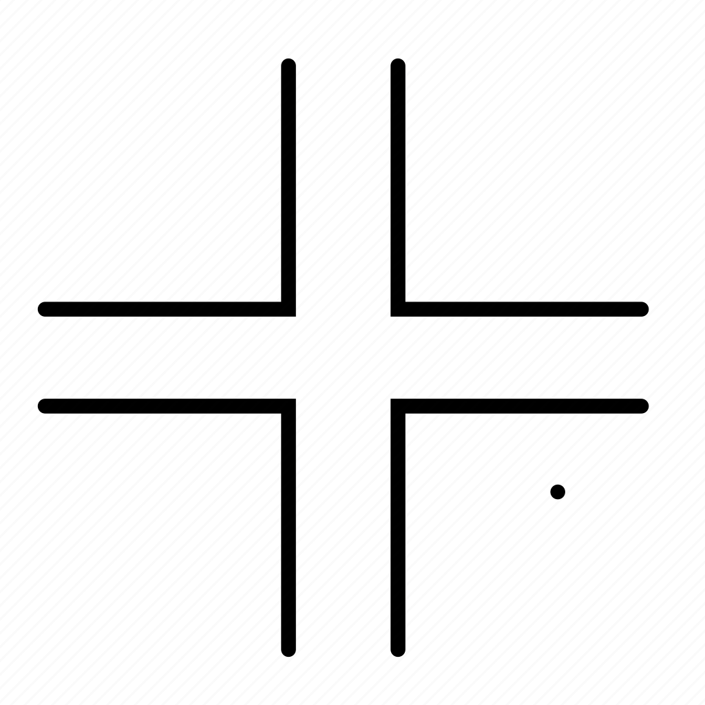 Символ крест с точками. Знак крестом 4. Символ гамма крест. Крестик в квадрате символ. Символ креста для ников