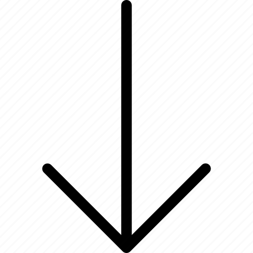 Arrow, down, simple arrow icon - Download on Iconfinder