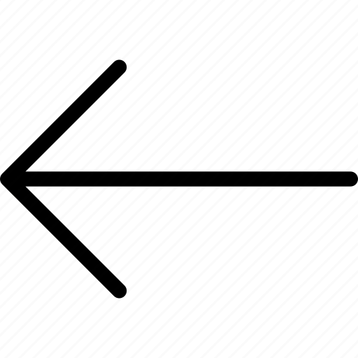 Arrow, left, simple arrow icon - Download on Iconfinder