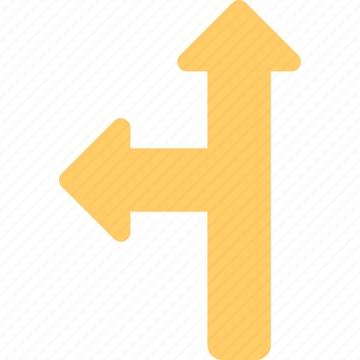 Directional, navigation, road sign, side road at angle, traffic sign icon - Download on Iconfinder