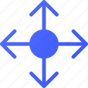 arrow, direction, move, orientation