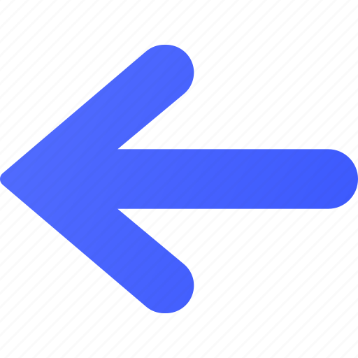 Arrow, left, thick icon - Download on Iconfinder