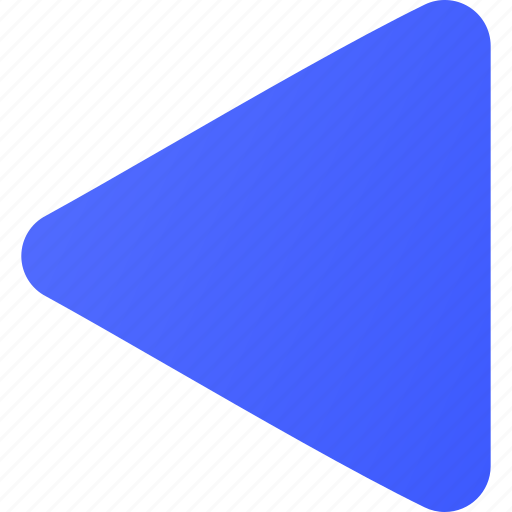 Arrow, left, triangular icon - Download on Iconfinder