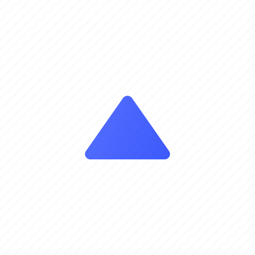 Arrow, small, triangular, up icon - Download on Iconfinder