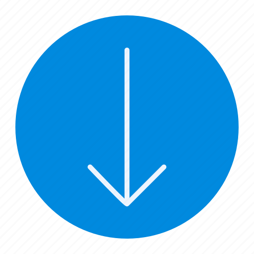 Arrow, direction, down, sign icon - Download on Iconfinder