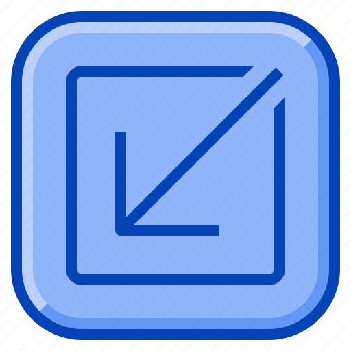 Arrow, direction, minimize, reduce, resize, shrink, zoom icon - Download on Iconfinder