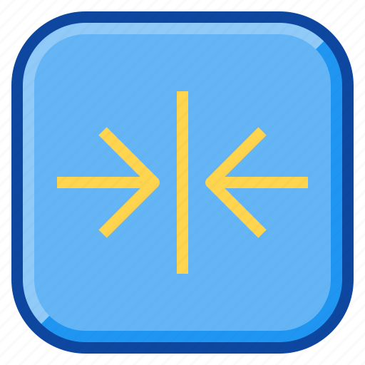 Arrow, decrease, minimize, reduce, resize, shrink, zoom icon - Download on Iconfinder