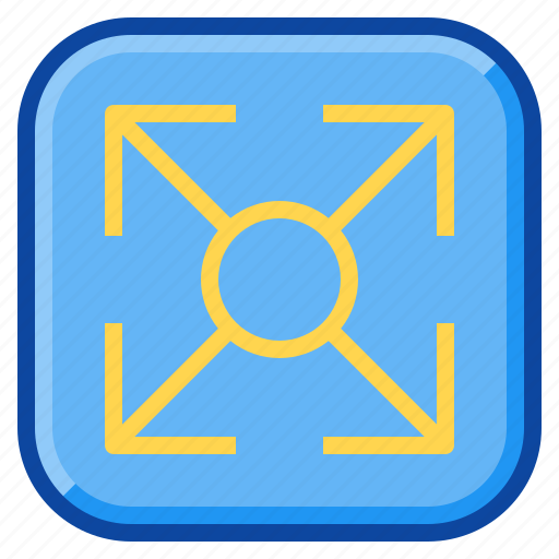 Arrow, direction, enlarge, expand, fullscreen, maximize, zoom icon - Download on Iconfinder