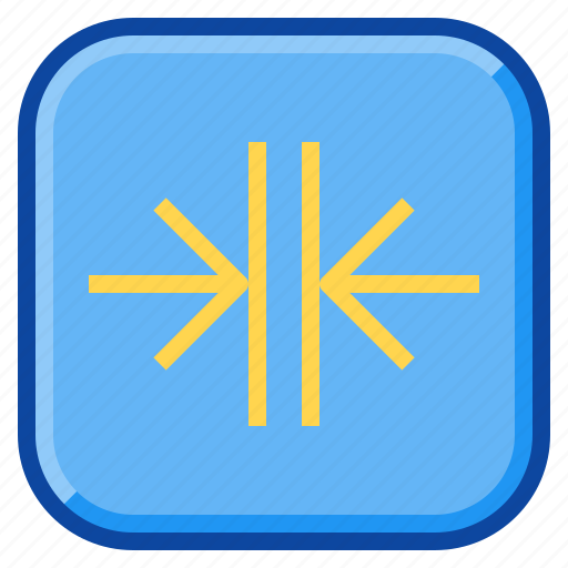 Align, arrow, compress, connect, direction, horizontal, merge icon - Download on Iconfinder
