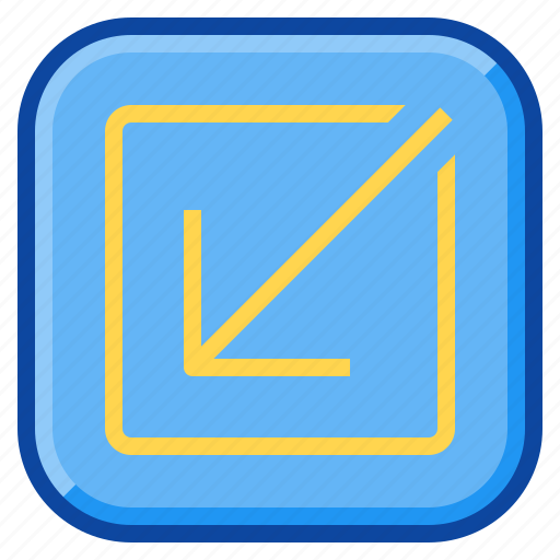 Arrow, direction, minimize, reduce, resize, shrink, zoom icon - Download on Iconfinder