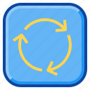 arrow, loop, recycle, refresh, reload, sync, update