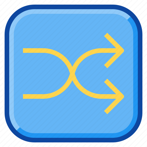 Arrow, direction, interface, merge, random, rearrange, shuffle icon - Download on Iconfinder