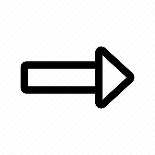 Arrow, black, direction, right, sign, web, website icon - Download on Iconfinder