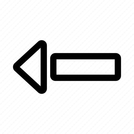 Arrow, black, direction, left, sign, web, website icon - Download on Iconfinder