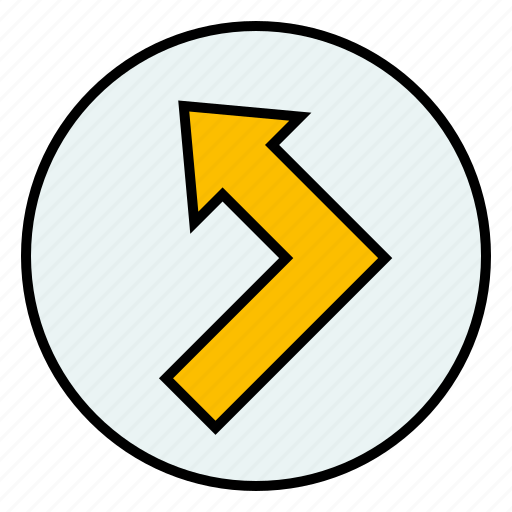 Sign, direction, left, arrow, top icon - Download on Iconfinder
