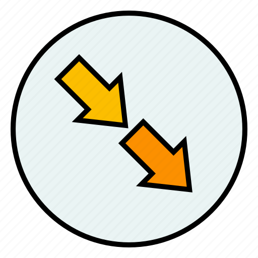 Right, direction, down, interface, arrows icon - Download on Iconfinder