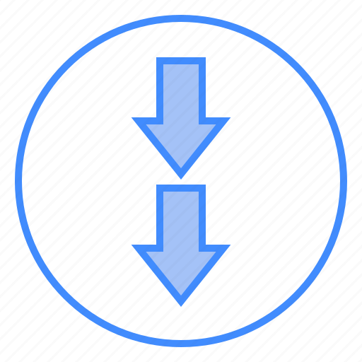 Arrows, interface, down, direction icon - Download on Iconfinder