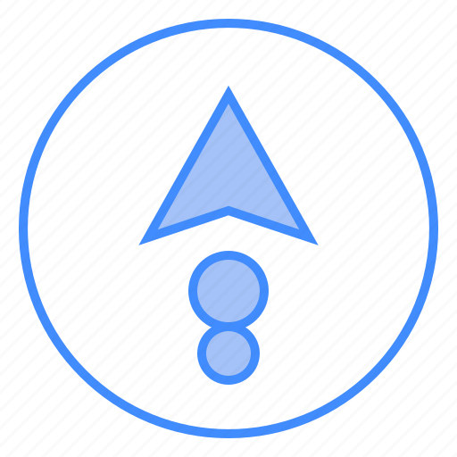 Top, arrow, navigate, direction, up icon - Download on Iconfinder