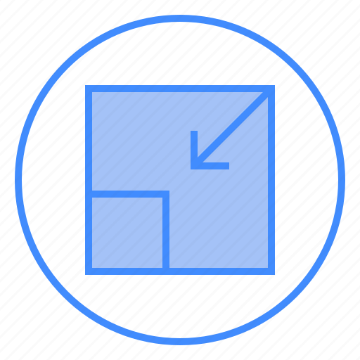 Reduce, minimize, resize, down, shrink icon - Download on Iconfinder