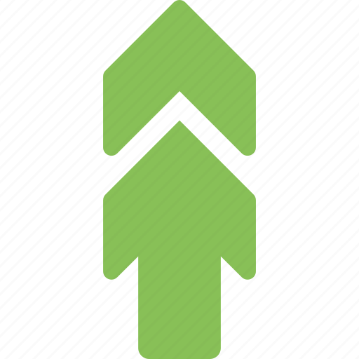 Pointer, road sign, traffic arrow, up, upward arrow icon - Download on Iconfinder