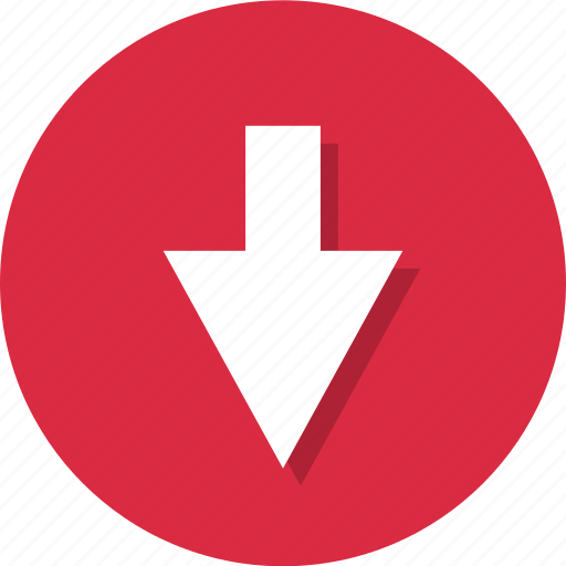 Arrow, down, point, pointing icon - Download on Iconfinder