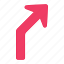 arrow, indicator, directional