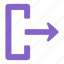 arrow, indicator, directional, exit 